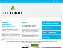 Tablet Screenshot of octoral.com